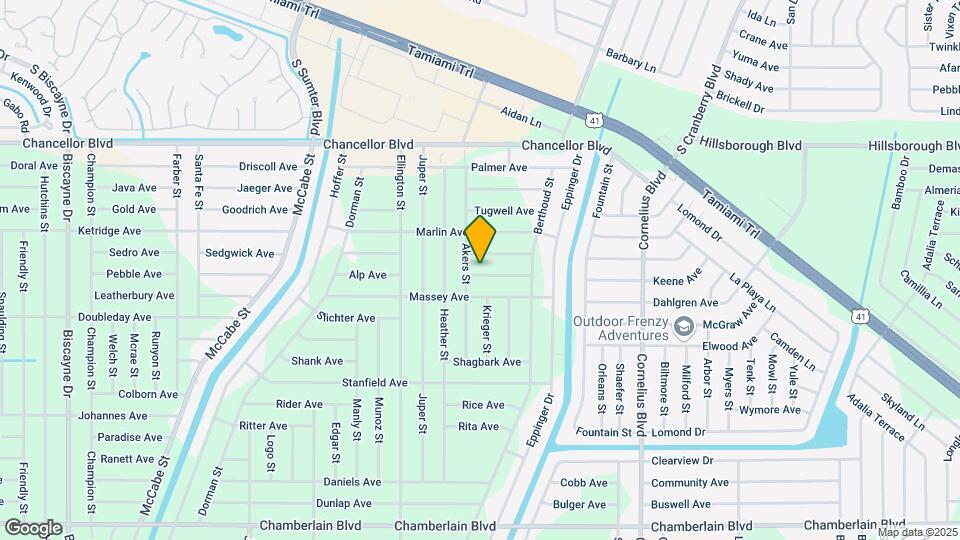 14308 Aldridge Ave Map and Location Details