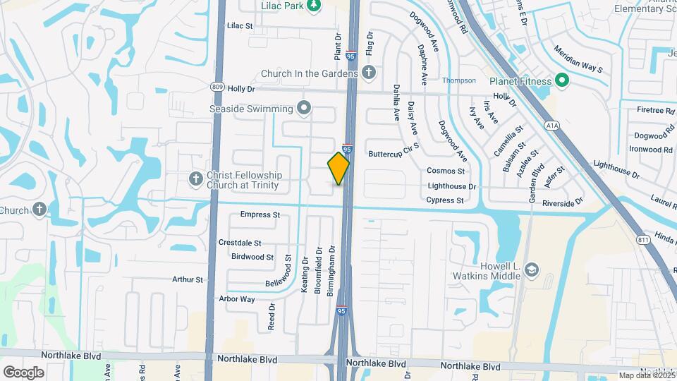 9628 Ilex Cir S Map and Location Details