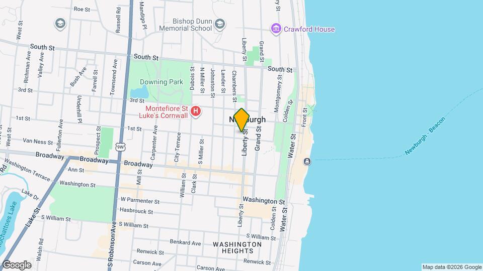 197 Liberty St, Unit #1 Map and Location Details