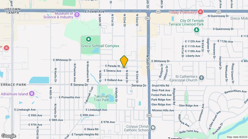 5128 E Seneca Ave Map and Location Details