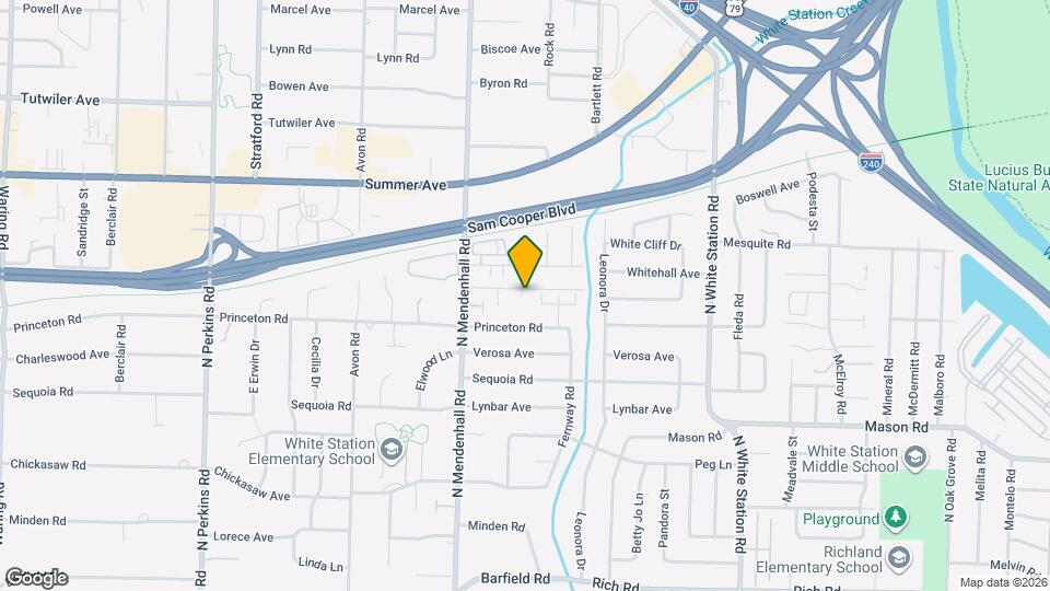 4989 Wilburn Ave Map and Location Details