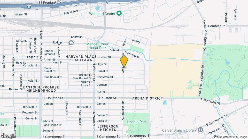 2303 Burnet St Map and Location Details