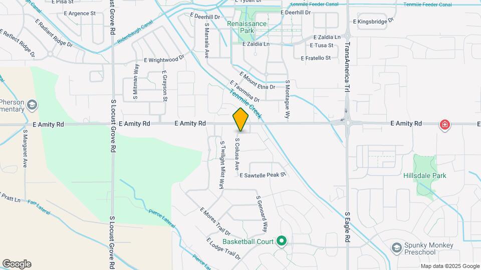 4880 S Colusa Ave Map and Location Details