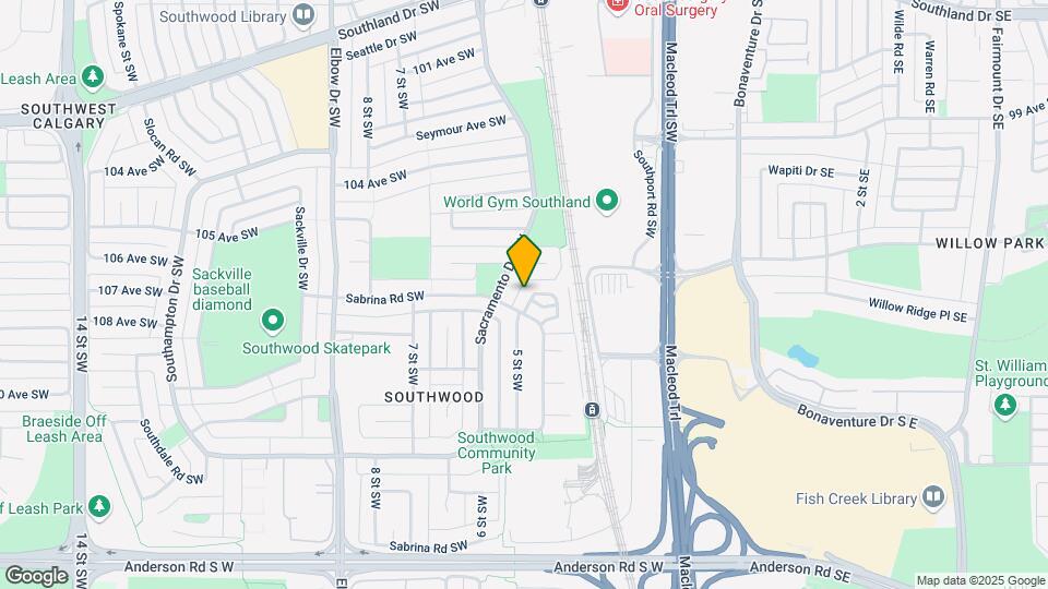 630 Sabrina Rd SW Map and Location Details