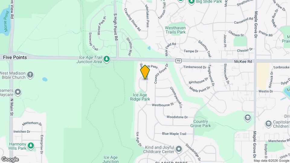 3406 Snowy Pky Map and Location Details