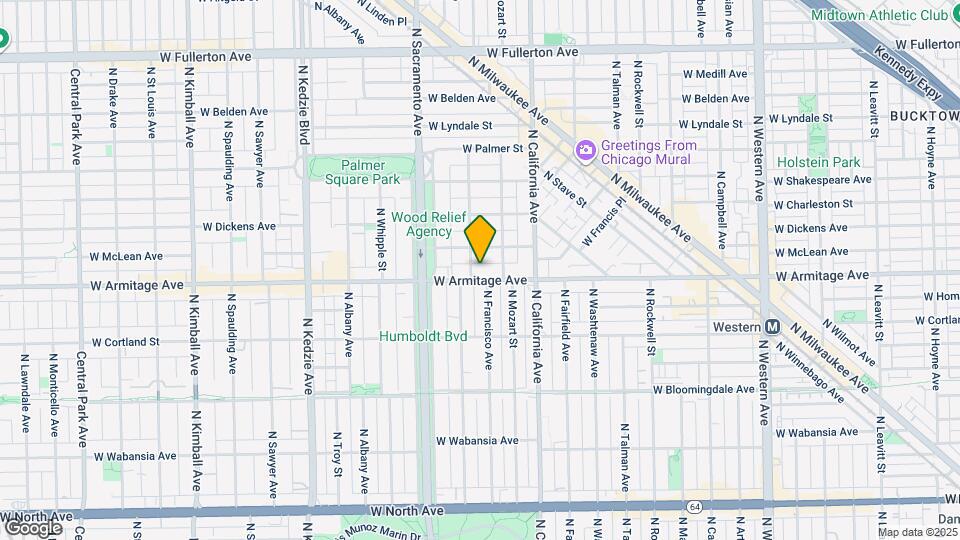 2902-4 W Armitage Ave Map and Location Details