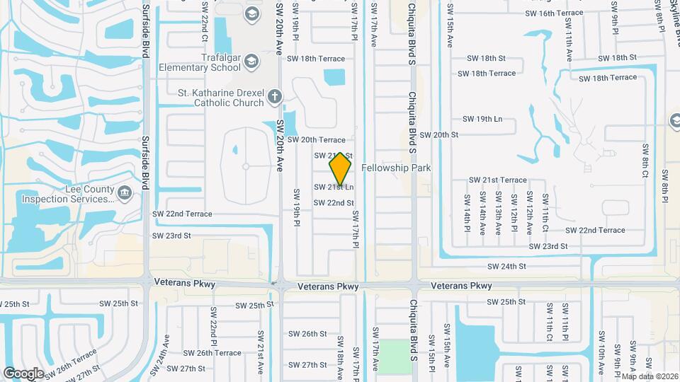 1732 SW 21st Ln Map and Location Details