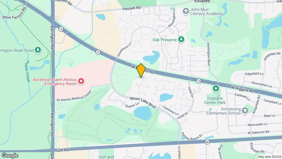 1666 Cornell Dr Map and Location Details