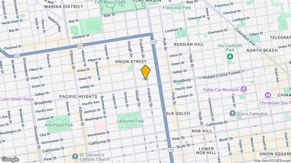 2323 Franklin St Mapa y Detalles de la Ubicación