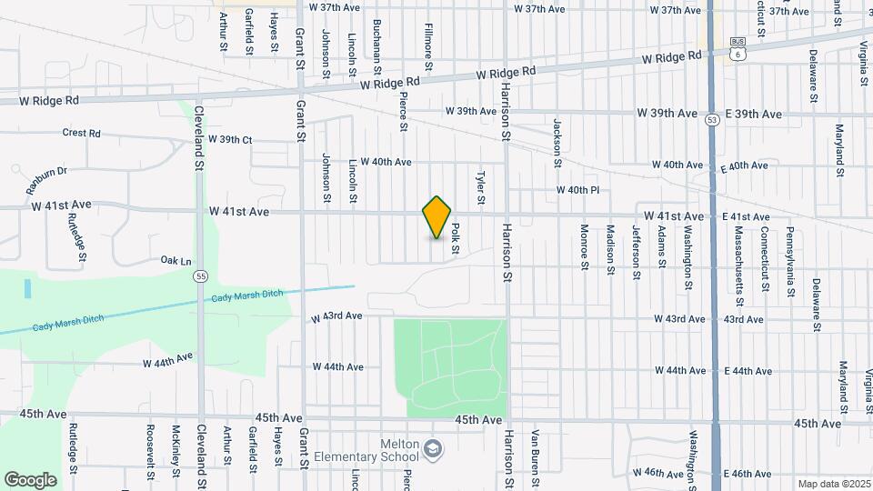 4159 Fillmore St Map and Location Details