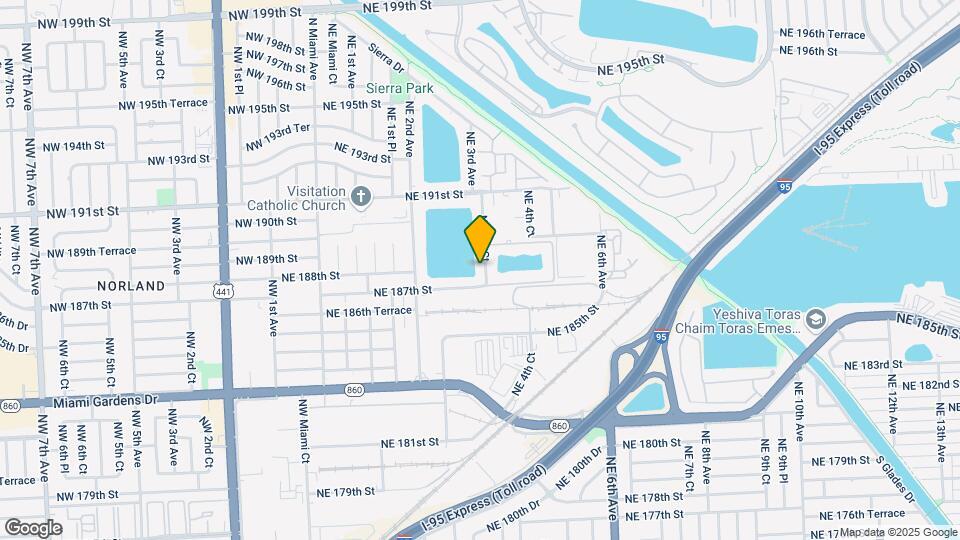 18700 NE 3rd Ct Map and Location Details