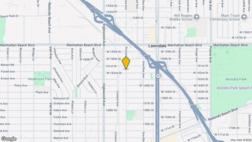 16179 Firmona Ave Map and Location Details