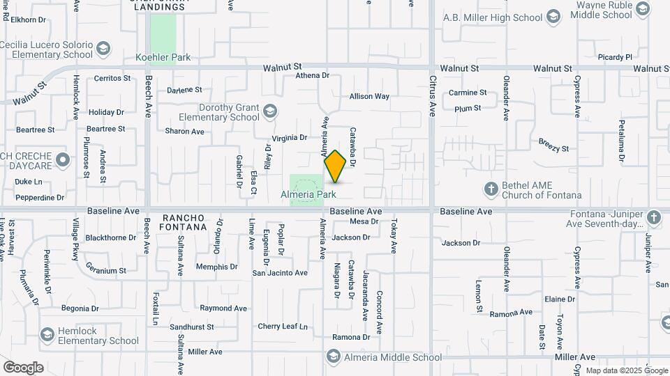 15827 Mariposa Dr Map and Location Details