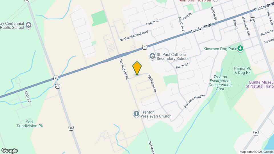 154 Appledene Dr Map and Location Details