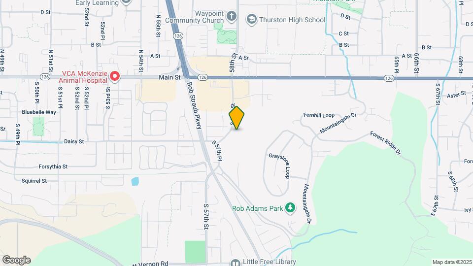 421-423 S 58th St Map and Location Details