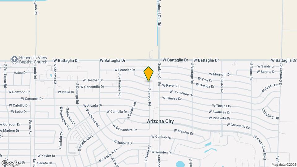 9770 W Heather Dr Map and Location Details