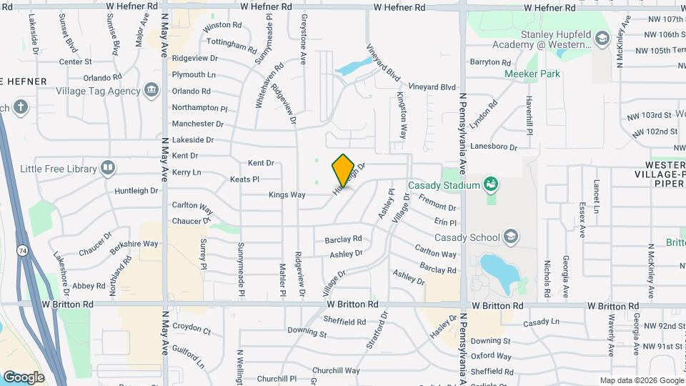 2436 Huntleigh Dr Map and Location Details