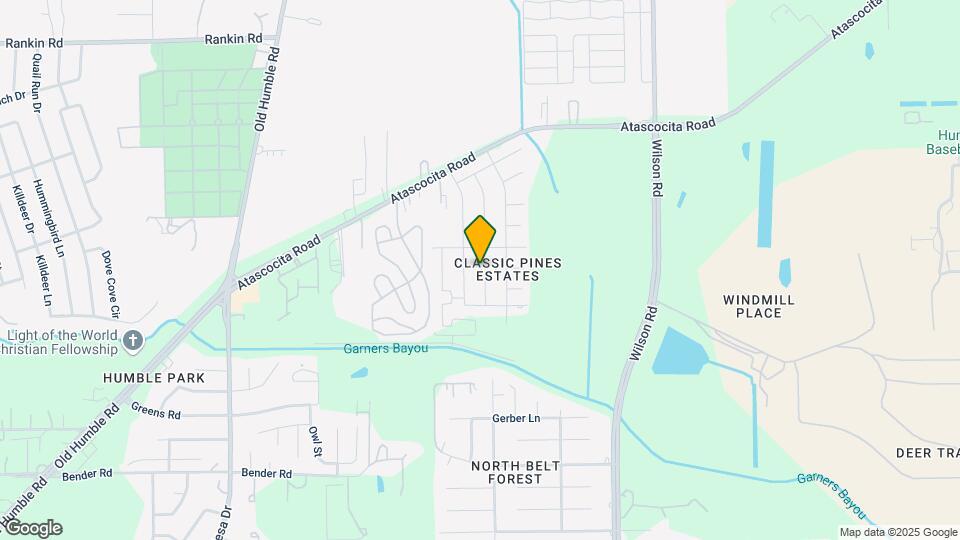 3602 Atascocita Elm Dr Map and Location Details
