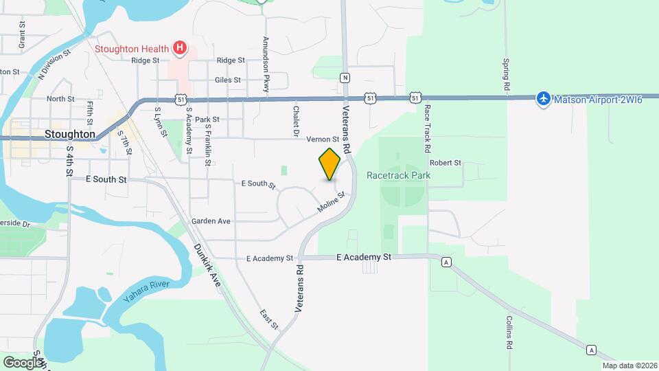 510 Hanson Rd Map and Location Details