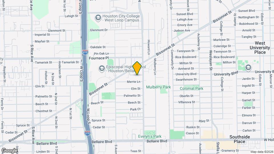 4517 Larch Ln Map and Location Details