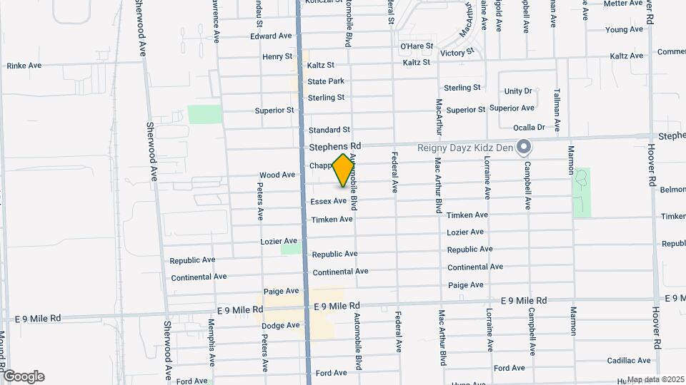 8119 Essex Ave Map and Location Details