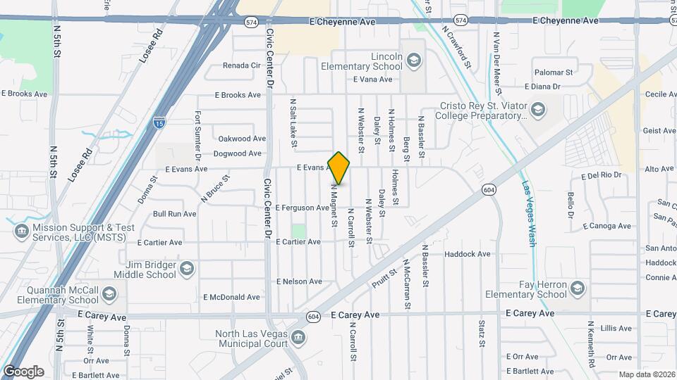 2720 N Magnet St, Unit 2802 Mapa y Detalles de la Ubicación