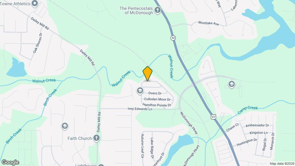 238 Hamilton Pointe Dr Map and Location Details