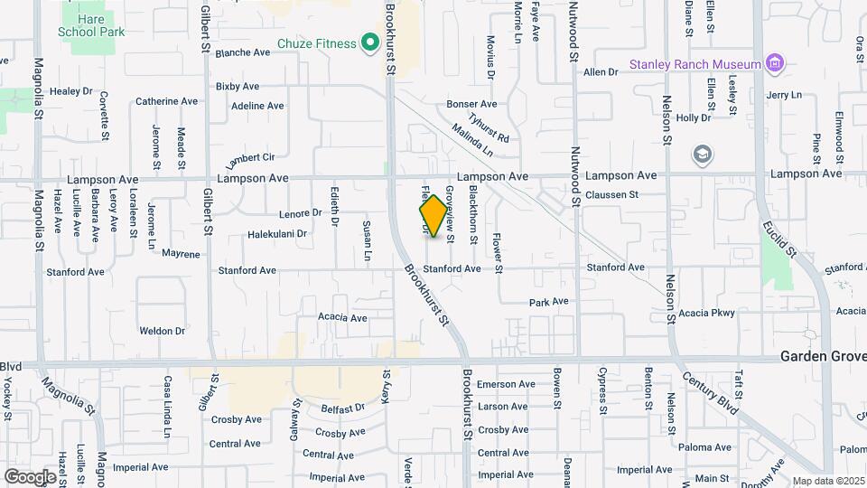 12682 Fletcher Dr Map and Location Details