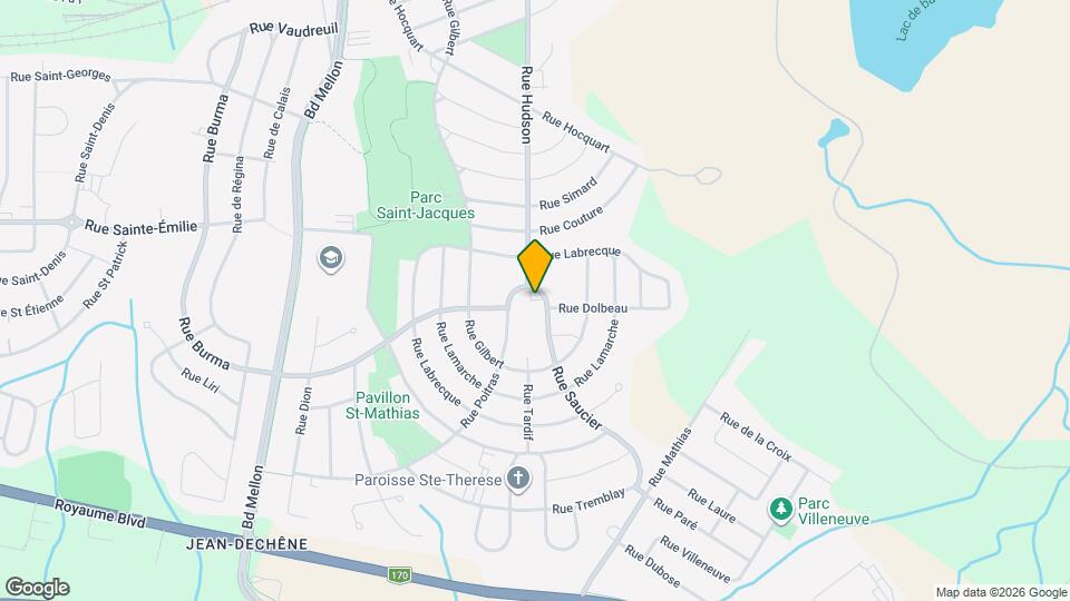 2236 Saucier Rue Map and Location Details