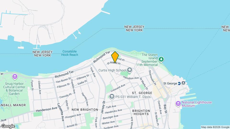 52 St Marks Pl Mapa y Detalles de la Ubicación