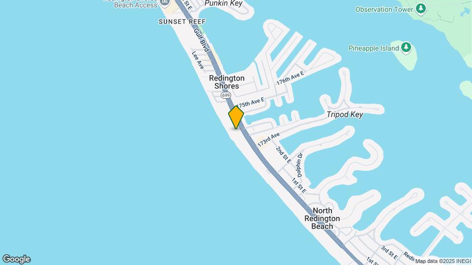 17408 Gulf Blvd Map and Location Details