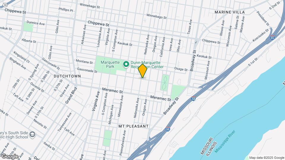 4102 Nebraska Ave Map and Location Details