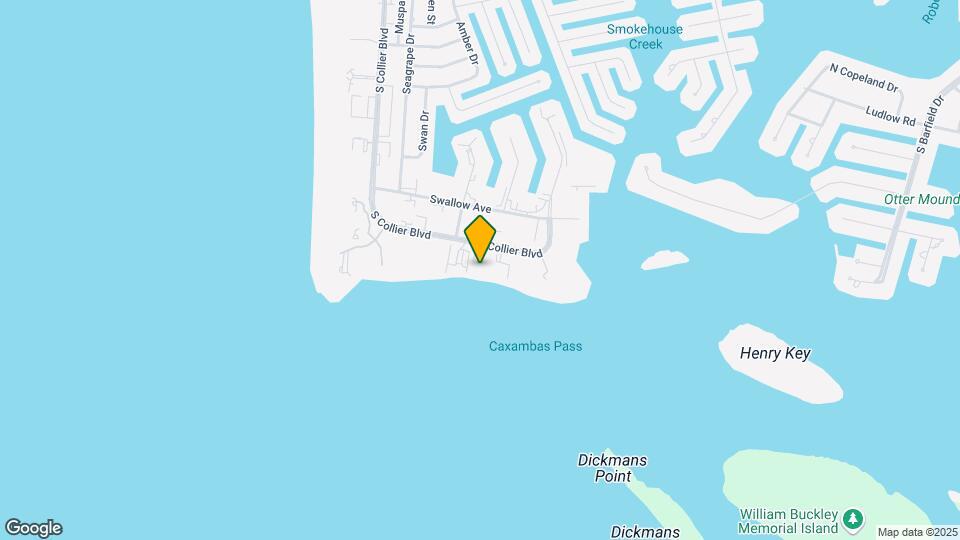 1036 S Collier Blvd Map and Location Details