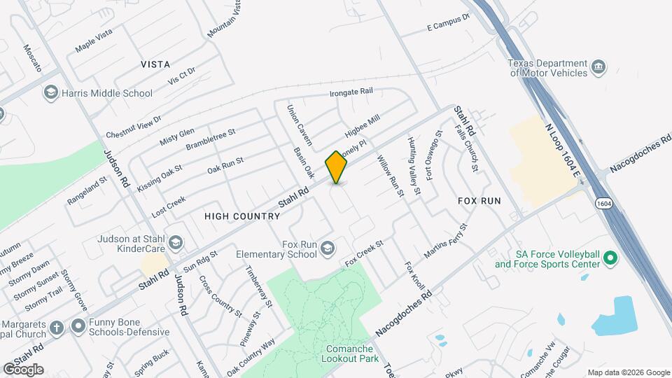 16510 Paso Rio Crk Map and Location Details