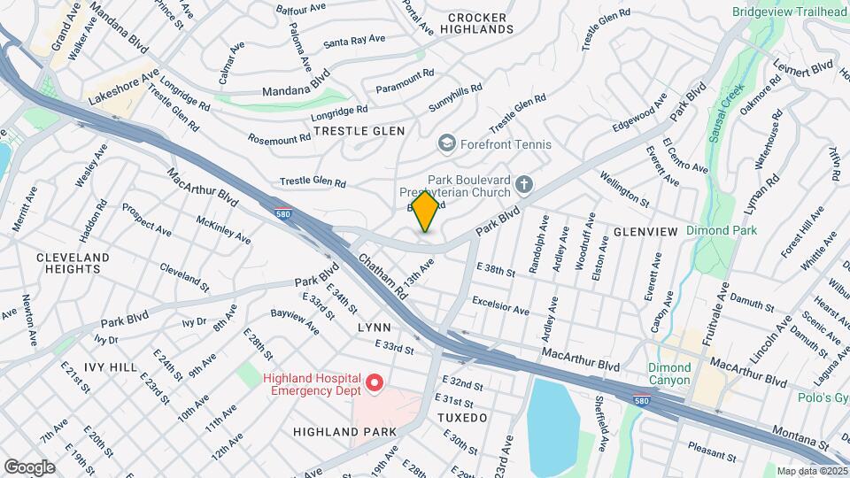 3773 Park Boulevard Way Map and Location Details