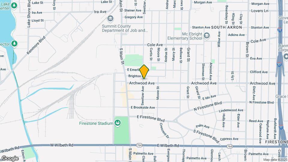 67 E Archwood Ave Map and Location Details