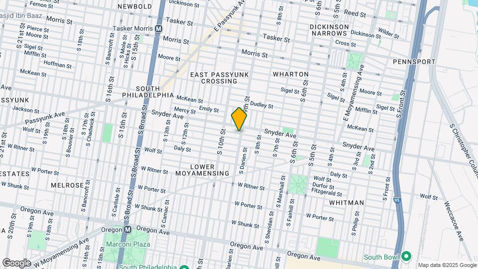 902 Cantrell St Map and Location Details