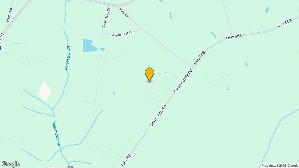 1306 Willow Oaks Wy Map and Location Details