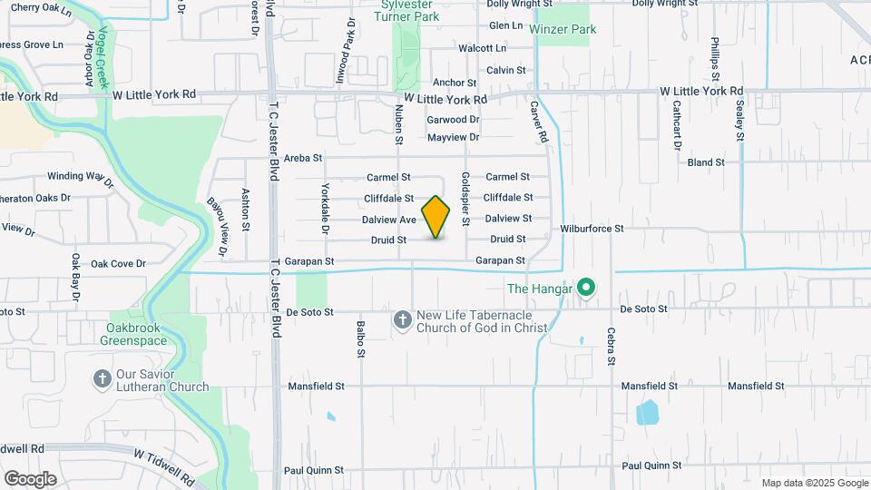 2631 Druid St Map and Location Details