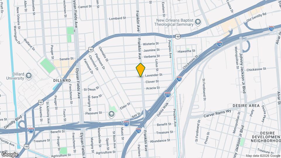 3718 Franklin Ave Mapa y Detalles de la Ubicación