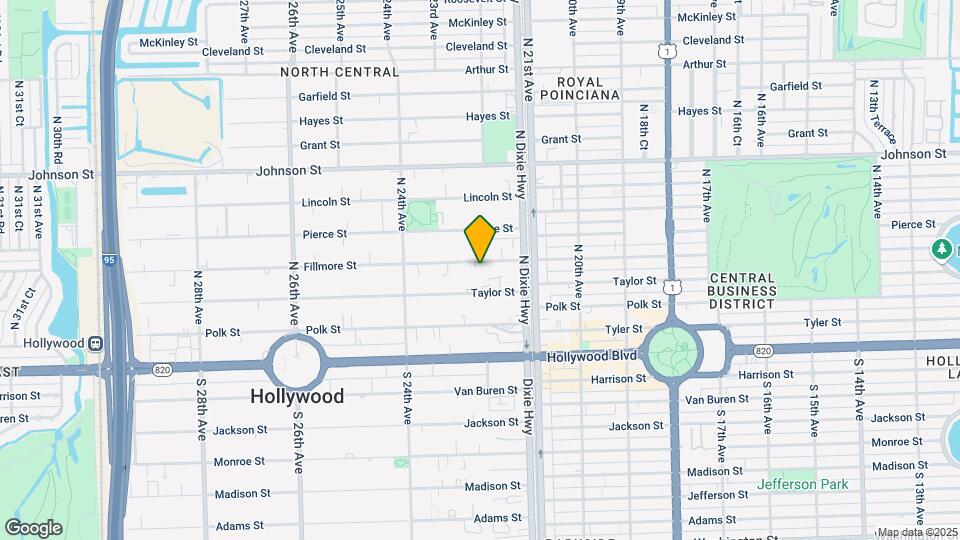 2206 Fillmore St Map and Location Details