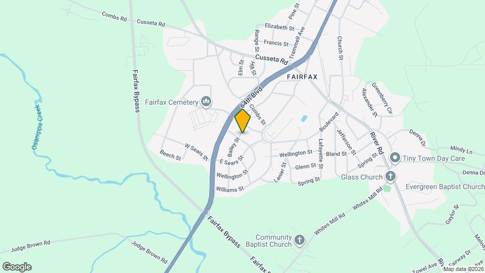 201 Jennings St Map and Location Details