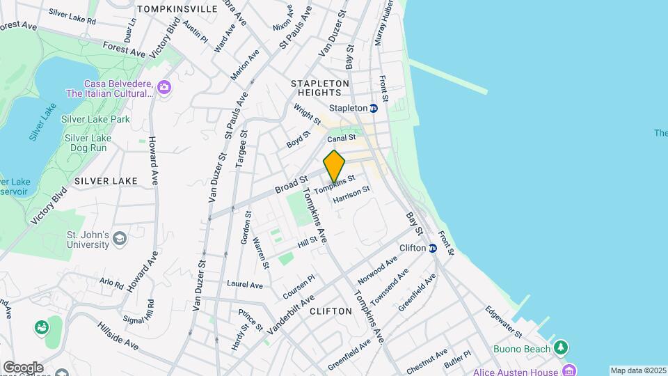 54-56 Tompkins St Mapa y Detalles de la Ubicación