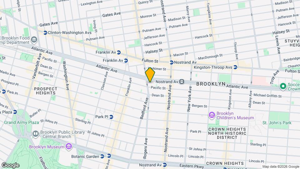 Bedford Avenue Map and Location Details