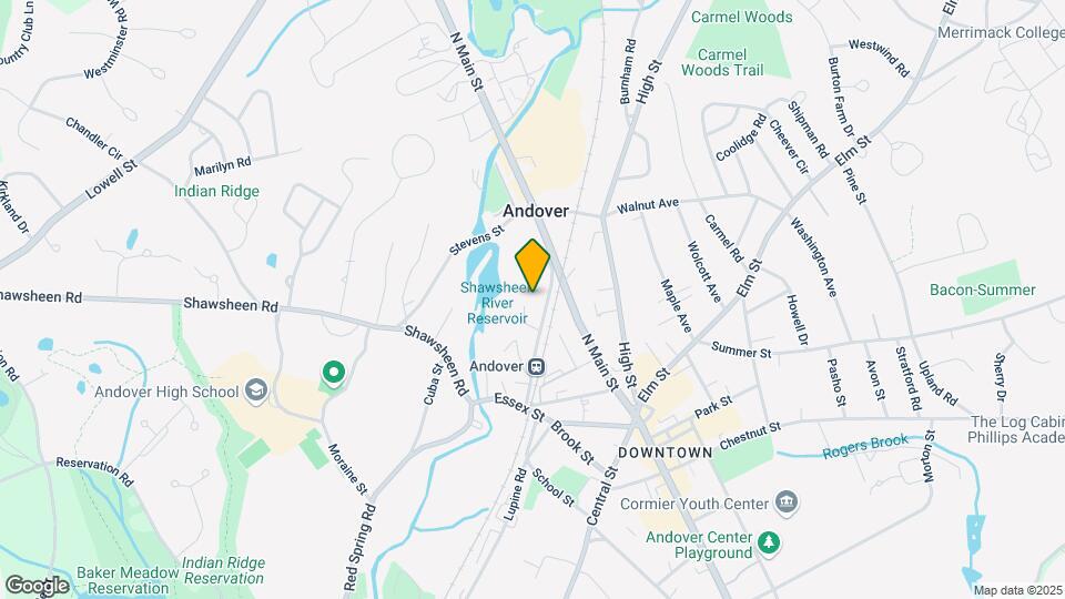 Andover Commons Mapa y Detalles de la Ubicación