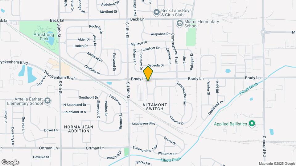3219 Hanover Dr Mapa y Detalles de la Ubicación
