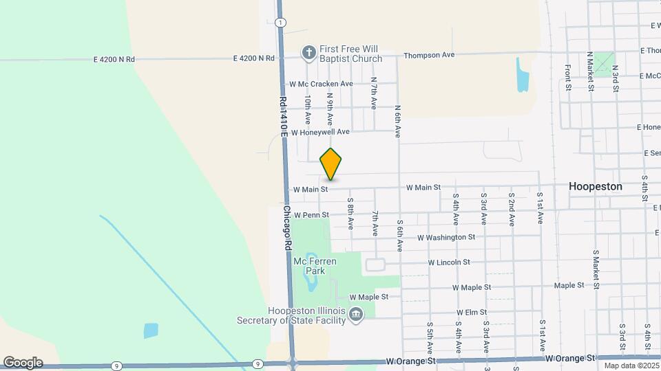 916 W Main St Map and Location Details