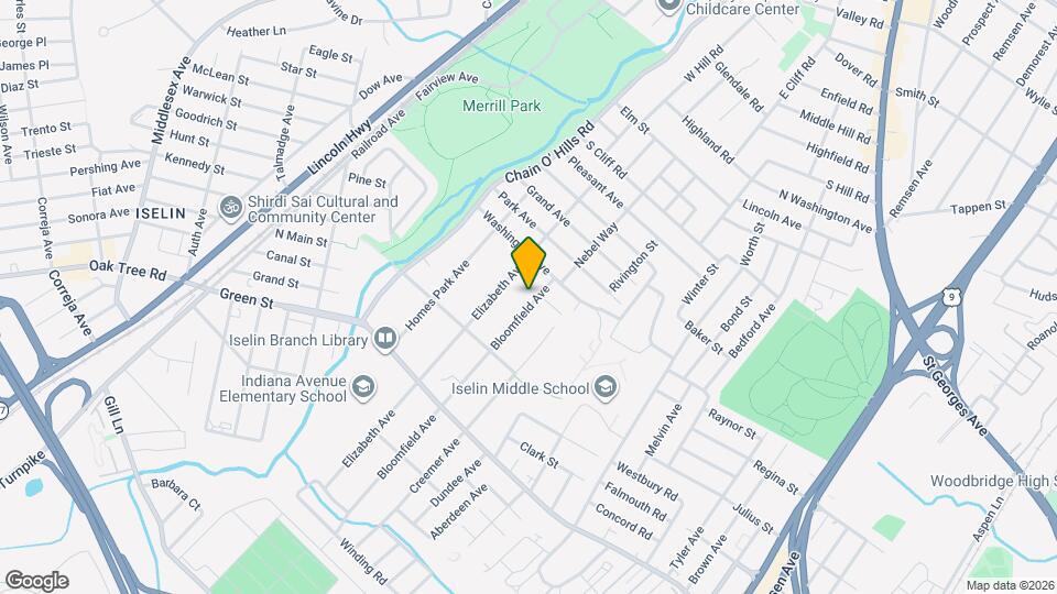 216 Bloomfield Ave Map and Location Details