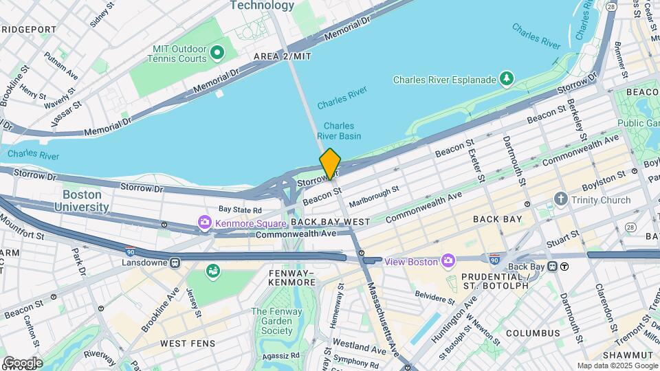504 Beacon St Map and Location Details