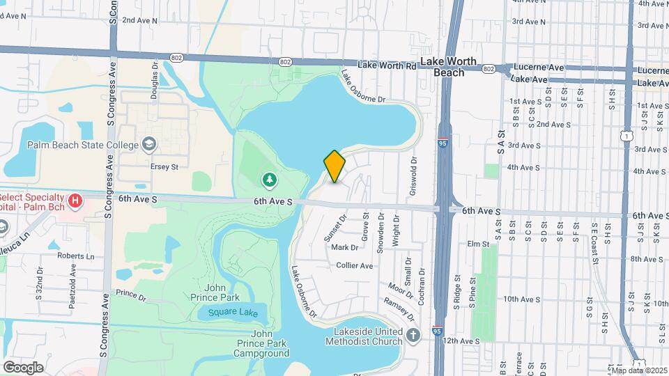 2400 Lake Osborne Dr Map and Location Details